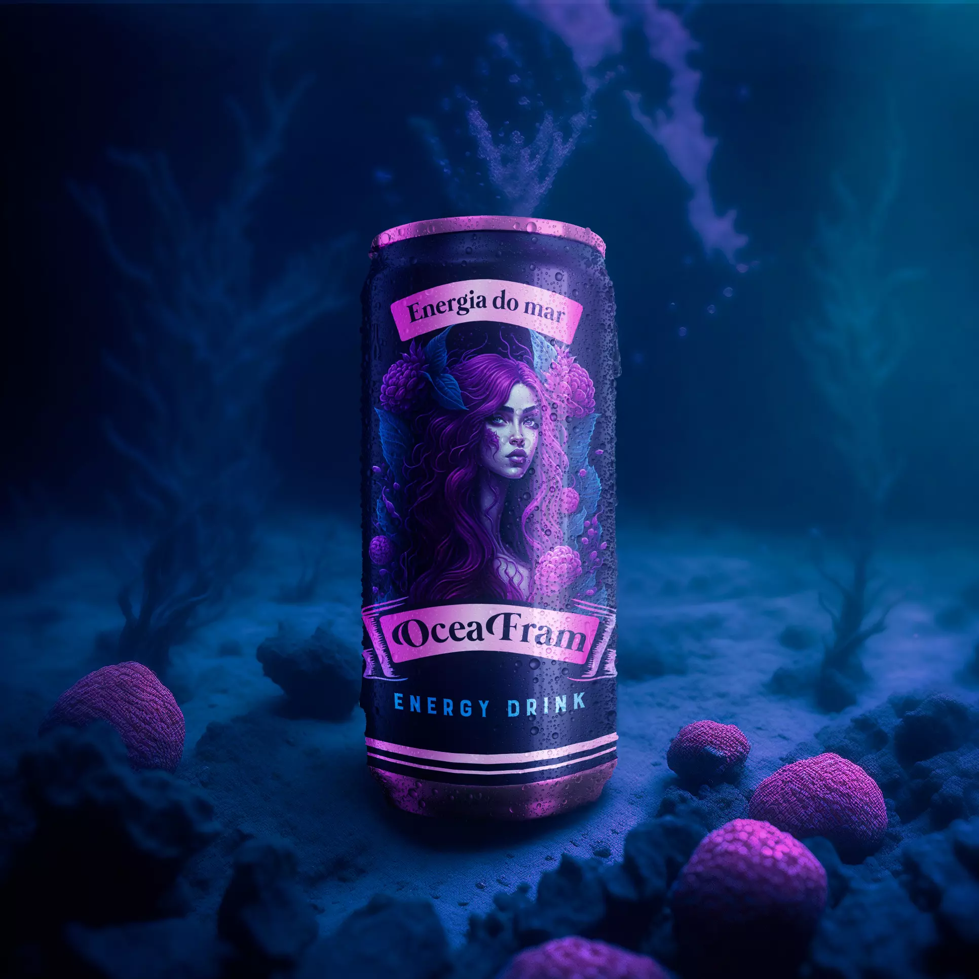 Manipulação de imagem Frutos do mar