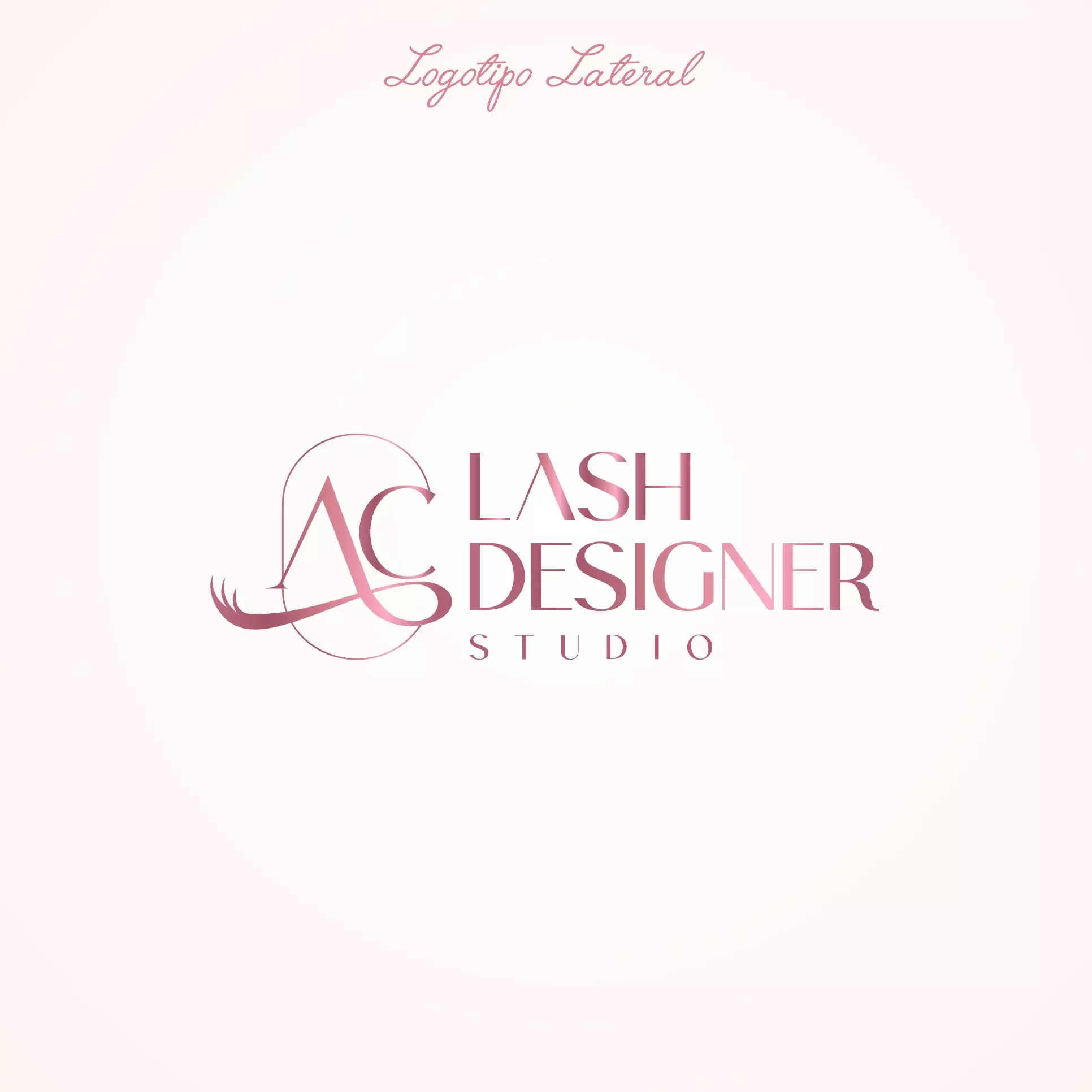 Logo lateral - Ac Studio Lash Design