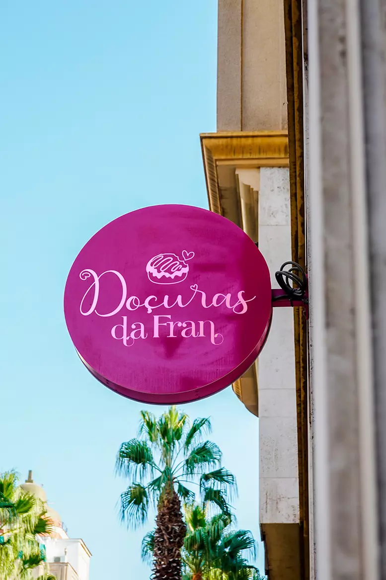 Identidade visual  Doçuras da Fran