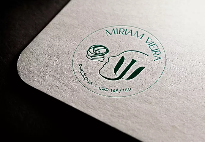 Identidade visual Miriam Psicóloga